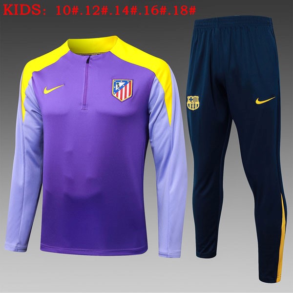 Ninos Sudadera De Training Atletico Madrid 2025/26 Purpura 5